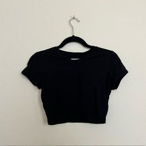 TNA cropped short sleeve top